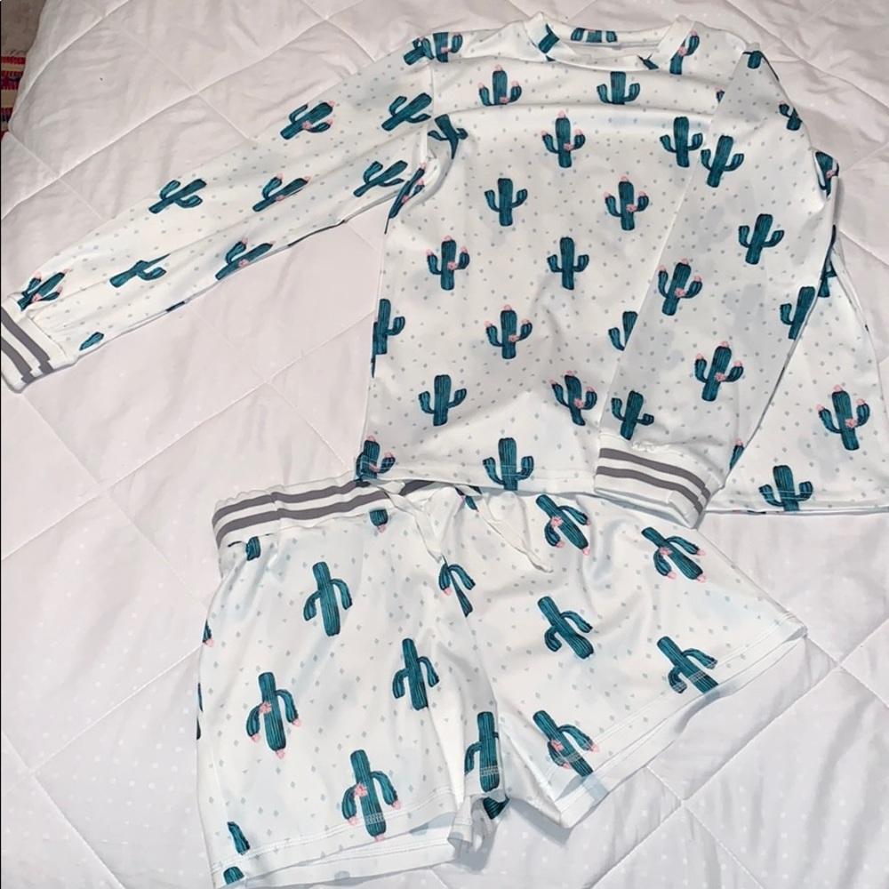 Cactus Pajama Set